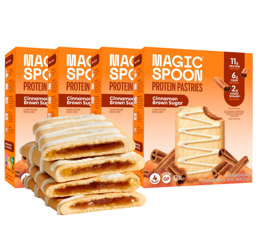 Cinnamon Brown Sugar - 16 Pastries (4 Boxes)