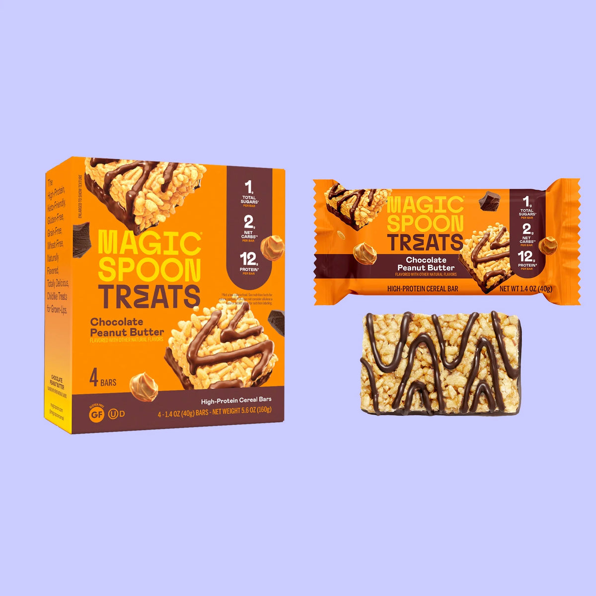 Choco PB - 12 Cereal Treats (1 Box)