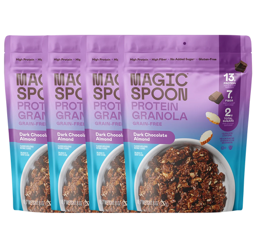 Dark Chocolate Almond - 4 Bags of Granola (FAIRE)