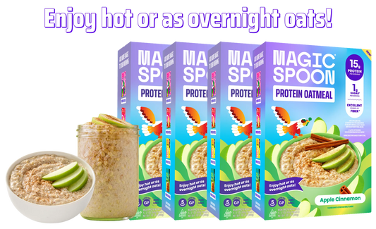 Apple Cinnamon - 20 Oatmeal Packets (4 Boxes)