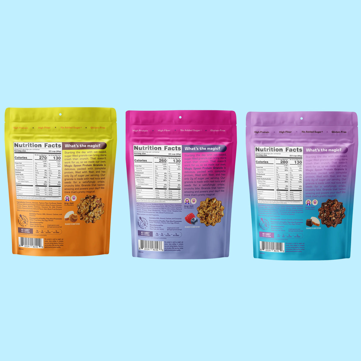 Variety 4 - 4 Bags of Granola