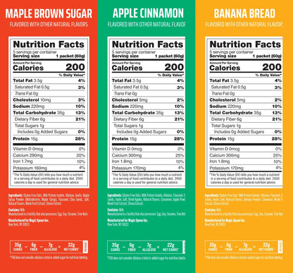 Oatmeal Variety 6 - 1 case (6 boxes)