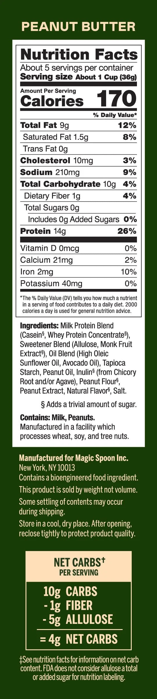 Peanut Butter - 1 case (6 boxes)