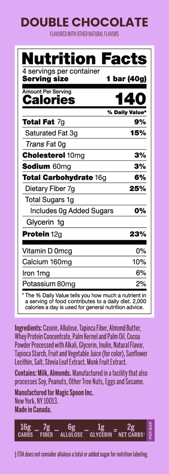 Double Chocolate - 16 Cereal Treats (4 Boxes)