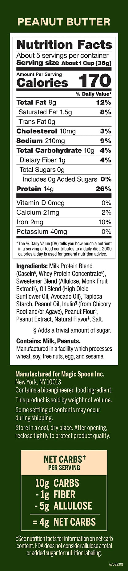 Peanut Butter - 1 case (4 boxes)