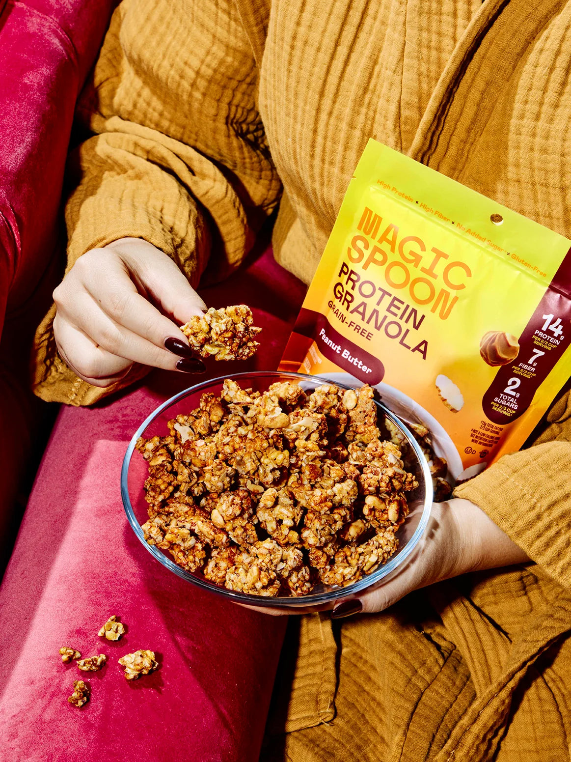 Peanut Butter - 4 Bags of Granola