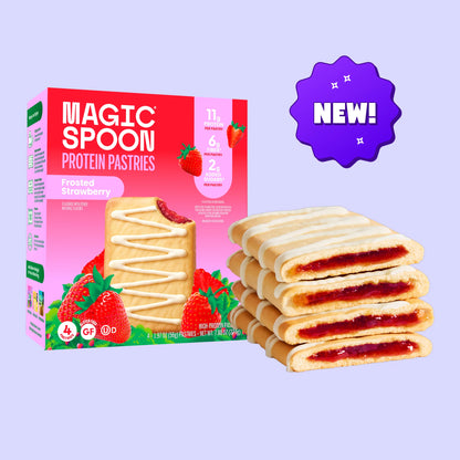 Frosted Strawberry - 16 Pastries (4 Boxes)