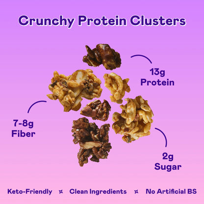 Magic Spoon Protein Granola Variety 2 Pack - Mixed Berry, Dark Chocolate