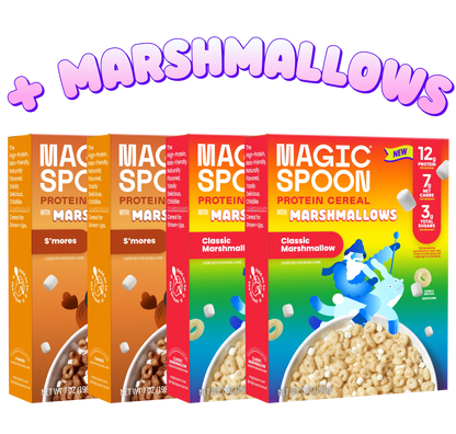 Classic Marshmallow & S'mores - Protein Cereal with Marshmallows