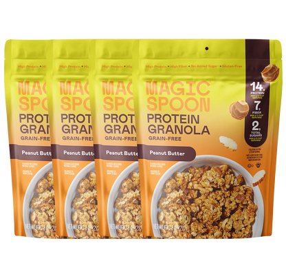 Peanut Butter - 4 Bags of Granola