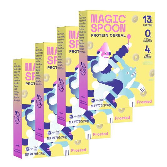 Magic Spoon Protein Cereal 1 case (4 boxes)  - Frosted