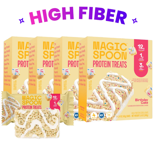 Birthday Cake - 16 Cereal Treats (4 Boxes)