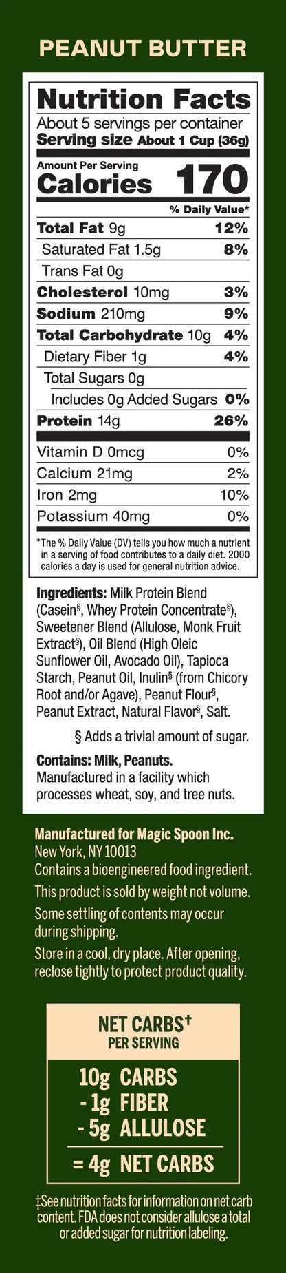 Peanut Butter - 1 case (6 boxes)