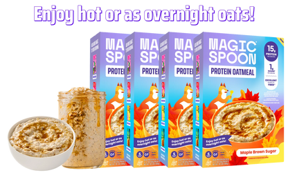 Maple Brown Sugar - 20 Oatmeal Packets (4 Boxes)