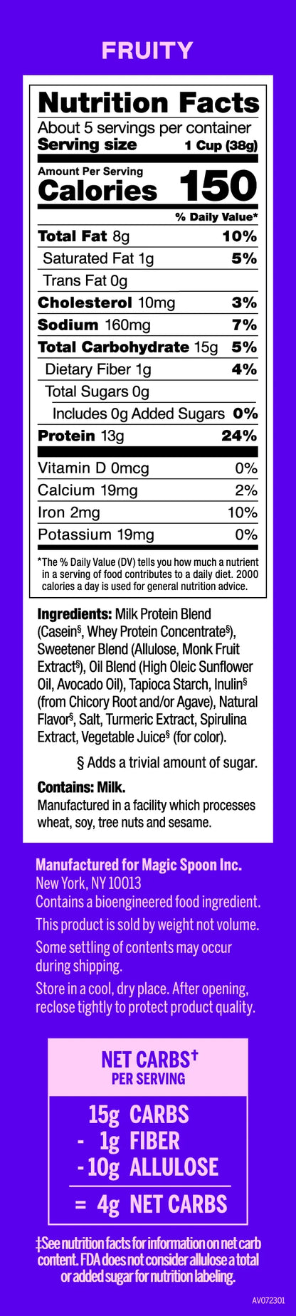 Fruity - 1 case (4 boxes)