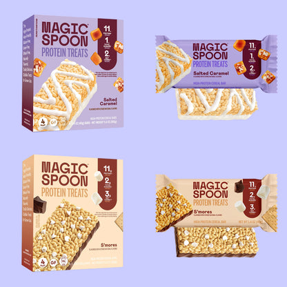 Sweet n' Salty Pack - 16 Cereal Treats (4 Boxes)