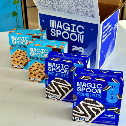 Cookies & Cream and Choco Chip Cookie Dough - 1 case (4 boxes)