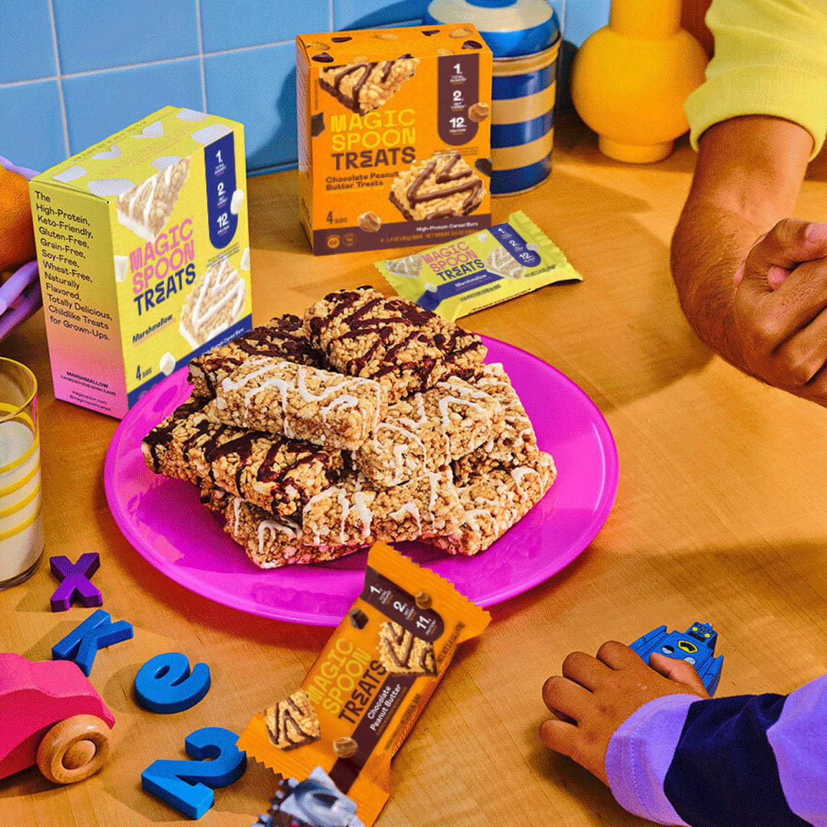 Magic Spoon Protein Treats 8 Bars (2 Boxes) - Marshmallow