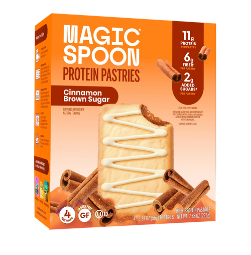 Cinnamon Brown Sugar Protein Pastries